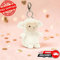 Jellycat Lamb Plush Keychain – Soft Sheep Bag Charm, Mini Plush Keyring, Kawaii Backpack